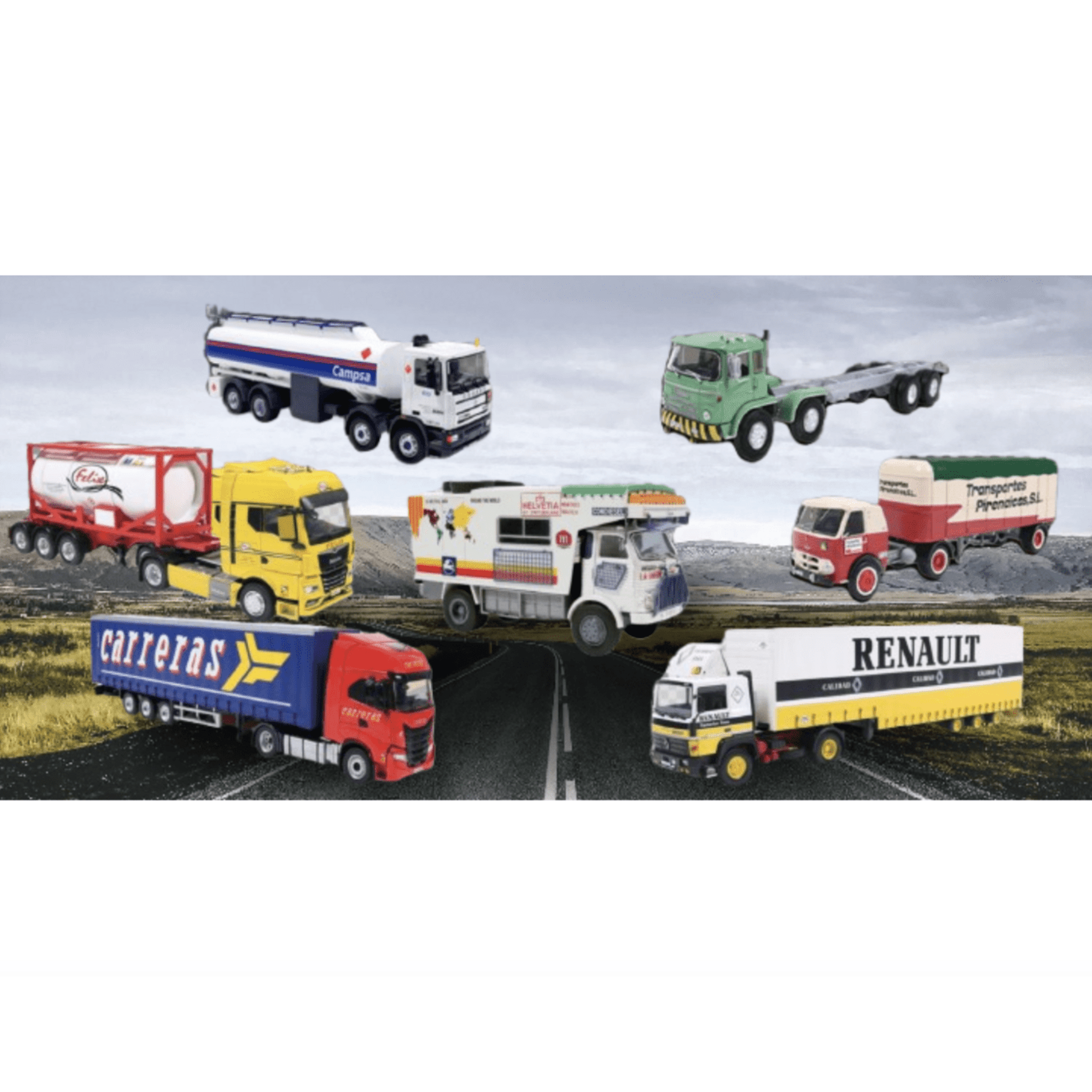 Camiones españoles y flotas nacionales