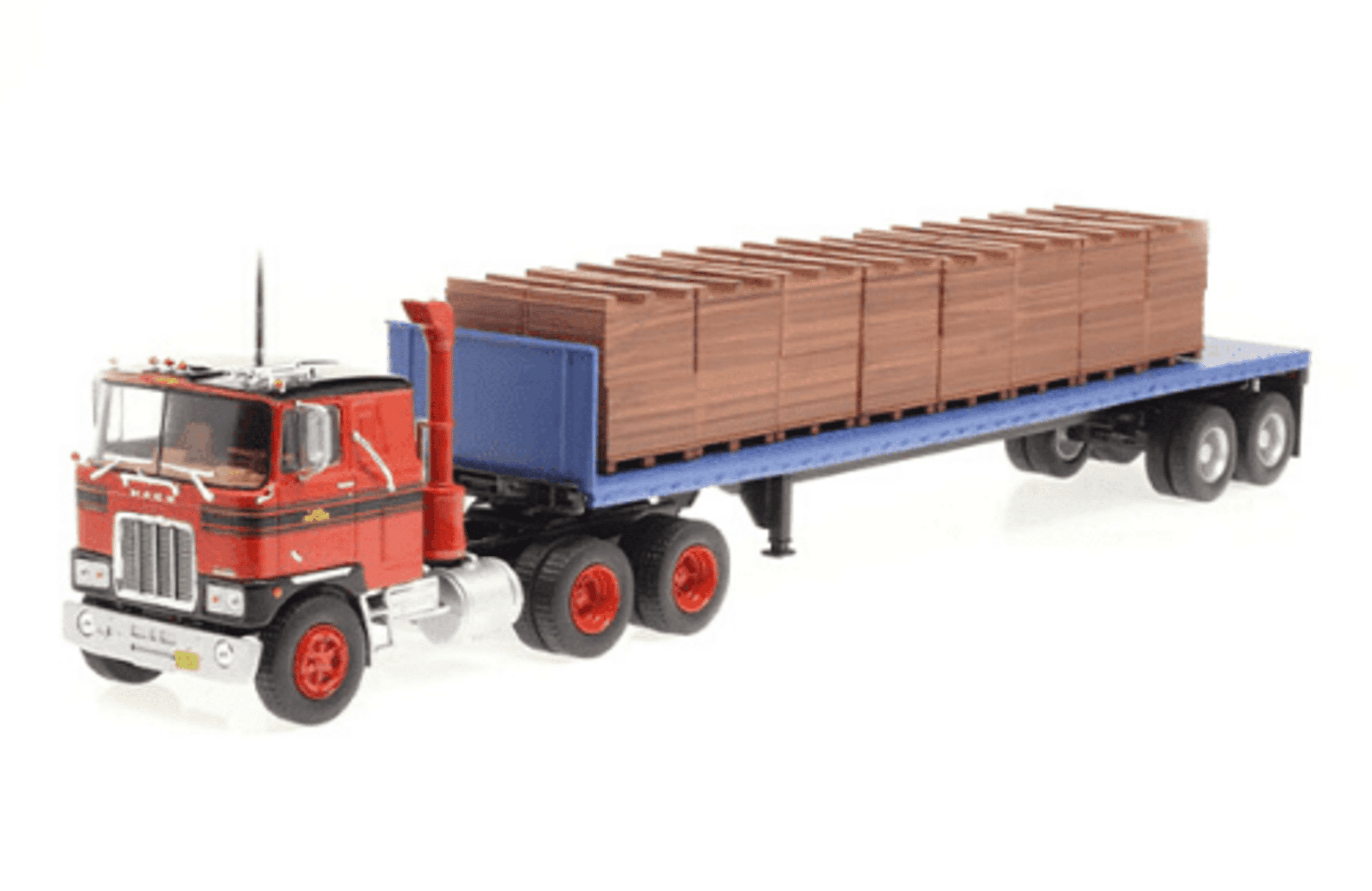 Camión Mack Serie F con plataforma - T. Karl Pitzer - 1